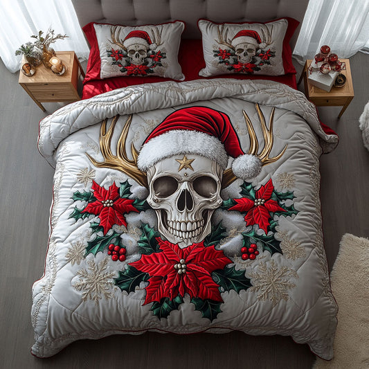 Skull Winter Glow WN0310080CL Duvet Cover Set
