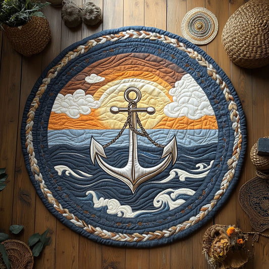 Steady Horizon WY1106040CL Quilted Round Mat