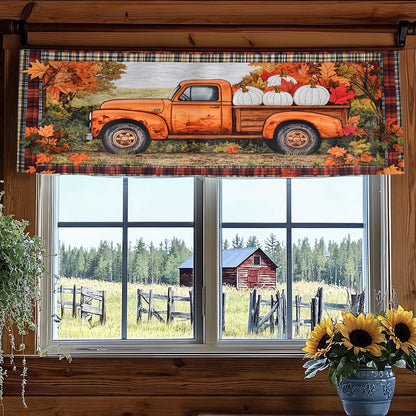 Country Lane Truck WN3007021CL Quilted Valance