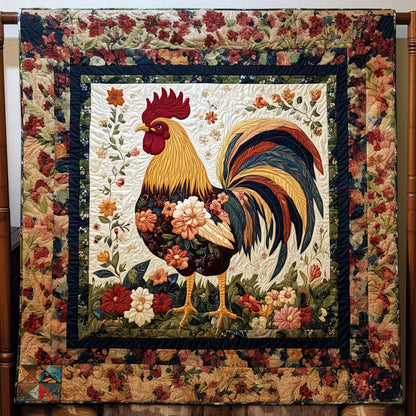 Vintage Chicken WJ0312038CL Quilt