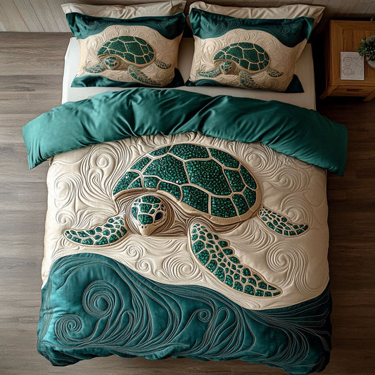 Emerald Wave Wanderer CP1406019CL Duvet Cover Set