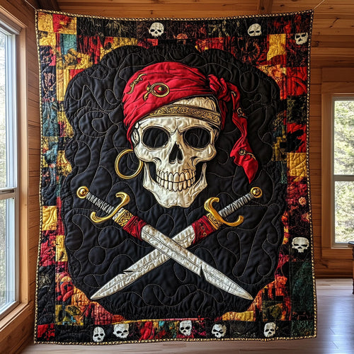 Pirate Skull CP1908037CL Quilt