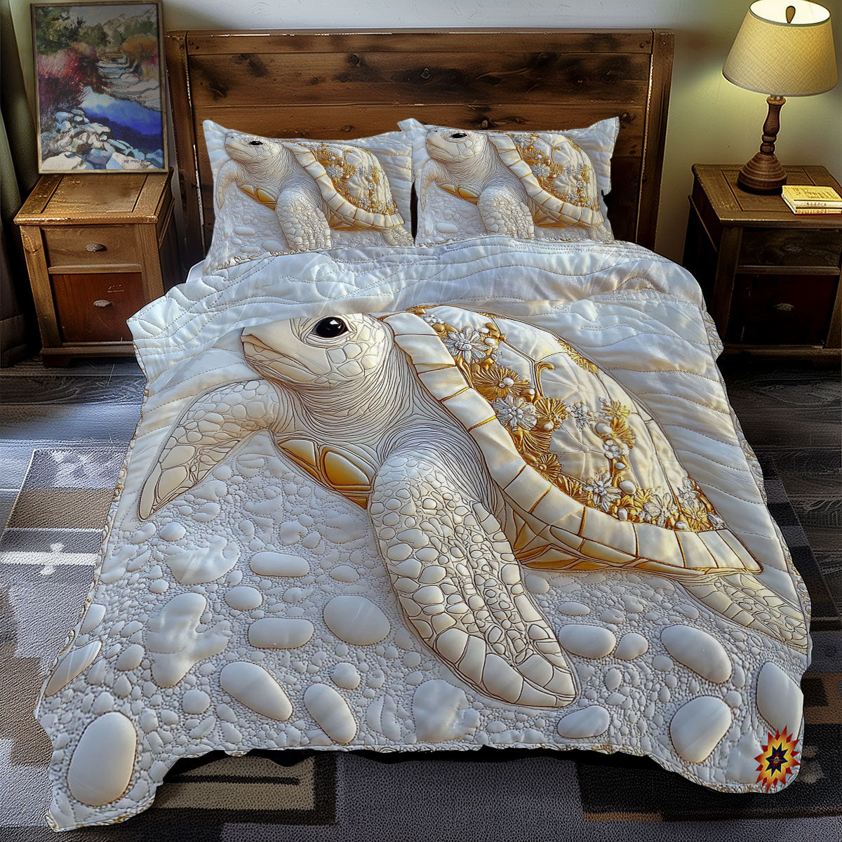 White Turtle WY2211050CL Duvet Cover Set