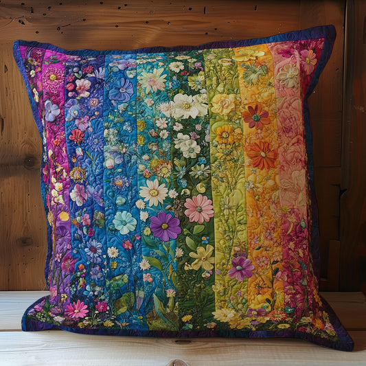 Mystic Colorful Flower Garden WY1102116CL Quilt Pillow Case