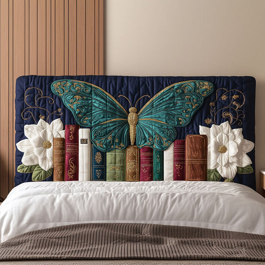 Knowledgeable Butterfly QA2312016CL Quilted Headboard Slipcover