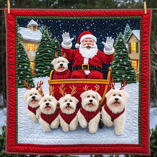 Terriers' Christmas LT1411006CL Quilt