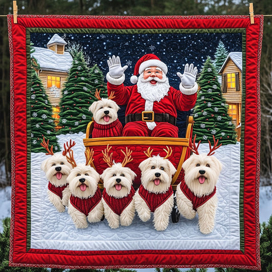 Terriers' Christmas LT1411006CL Quilt