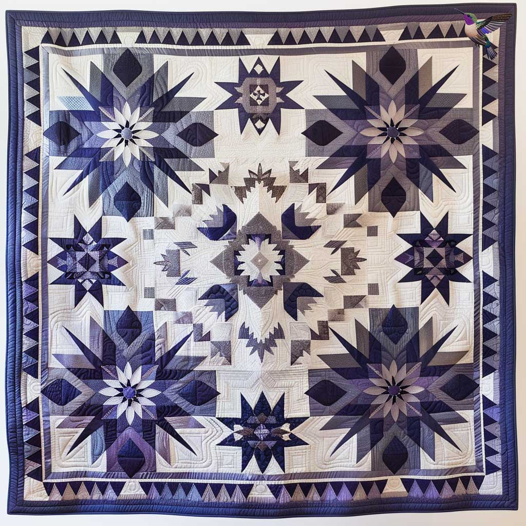 Native American Star WN3010076CL Quilt