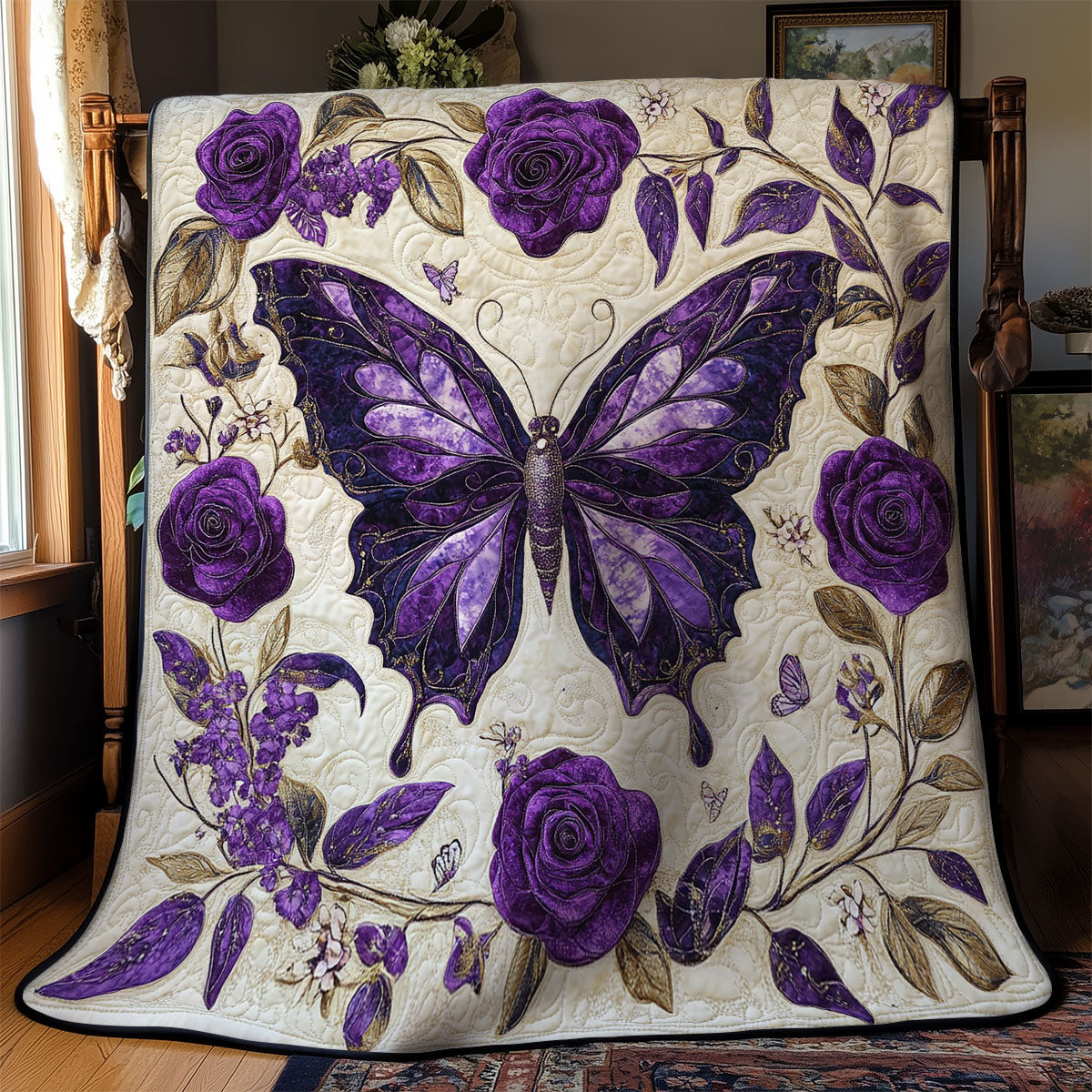 Mystic Butterfly WY1202130CL Quilt