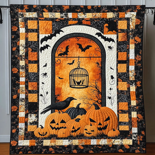 Halloween Gate WY2508019CL Quilt