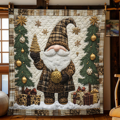 Gnome In Gold Sparkle WN1207031CL Quilt