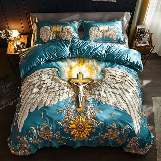 Holy Garden Cross WN2108067CL Duvet Cover Set