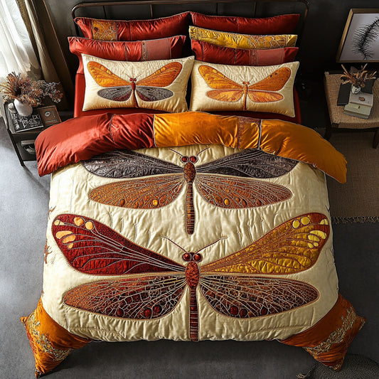 Sun Kissed Dragonfly WN1408106CL Duvet Cover Set