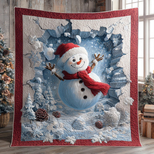 Winter Snowman CW1111065CL Quilt