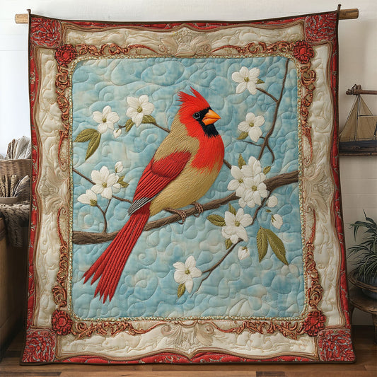 Spring Cardinal Patch WN2905071CL Quilt