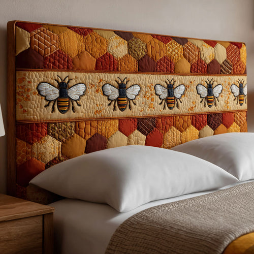 Warm Apiary CP2612032CL Quilted Headboard Slipcover