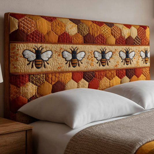 Warm Apiary CP2612032CL Quilted Headboard Slipcover