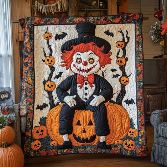 Pumpkin Jester WY2807052CL Quilt