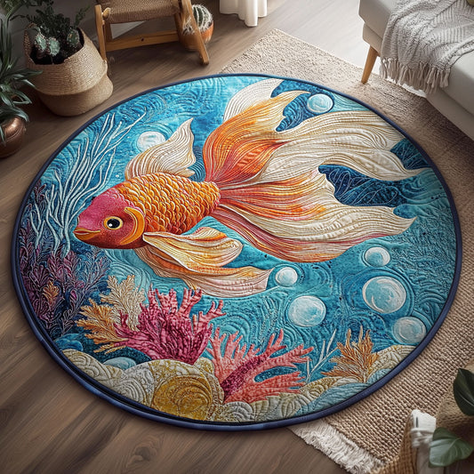 Goldfish WX1005021CL Quilted Round Mat