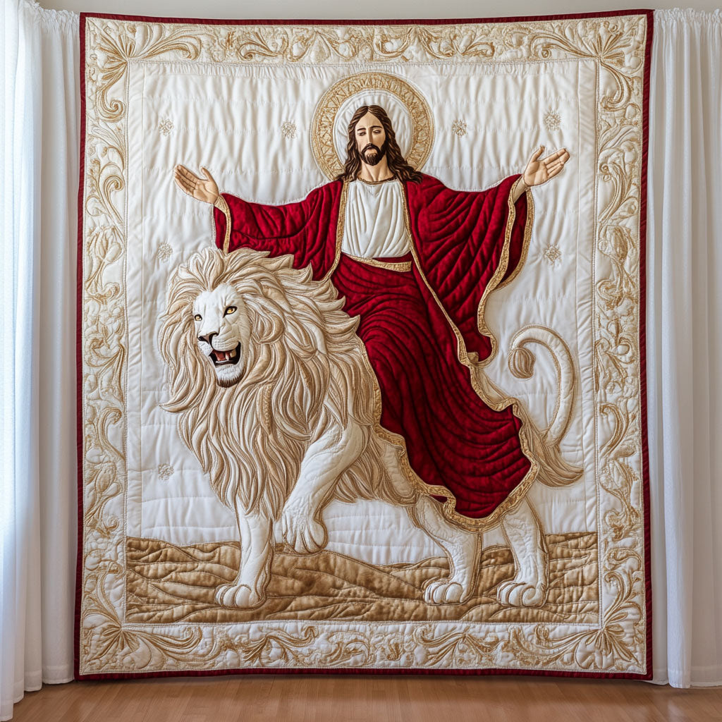 God And The Lion DH1010011CL Quilt