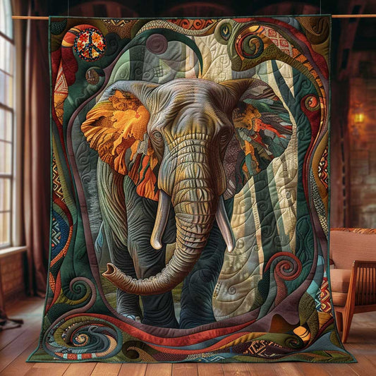 Elephant Safari Dreams WN1610055CL Quilt