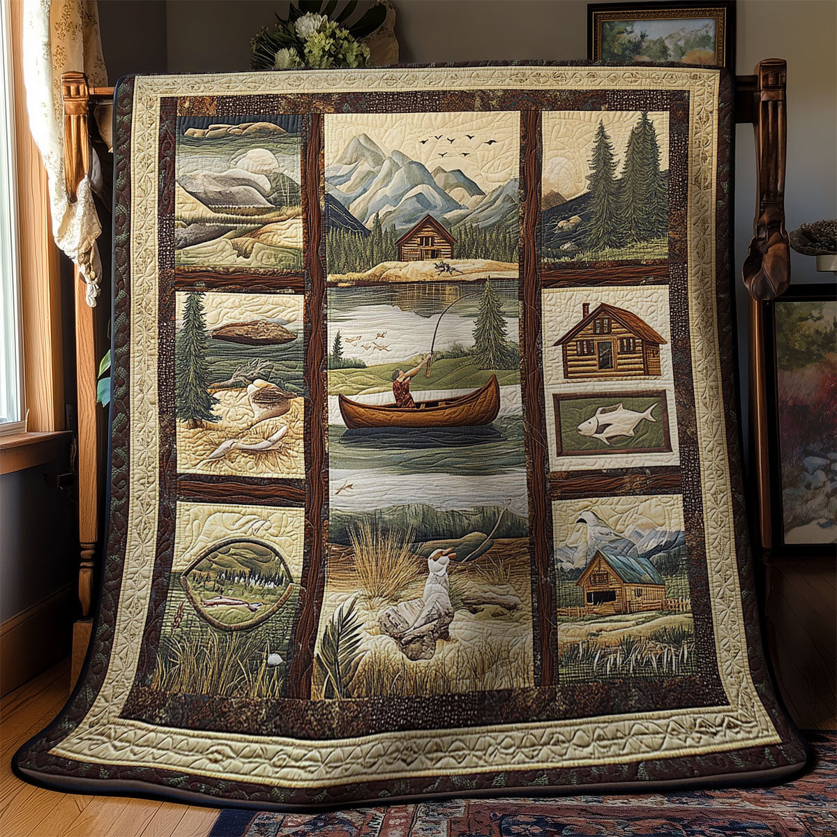 Fisherman Dream WY1703099CL Quilt