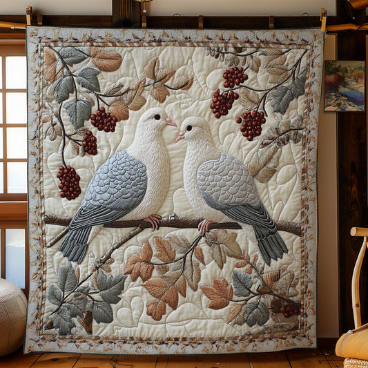 Autumn Doves WN2105001CL Quilt