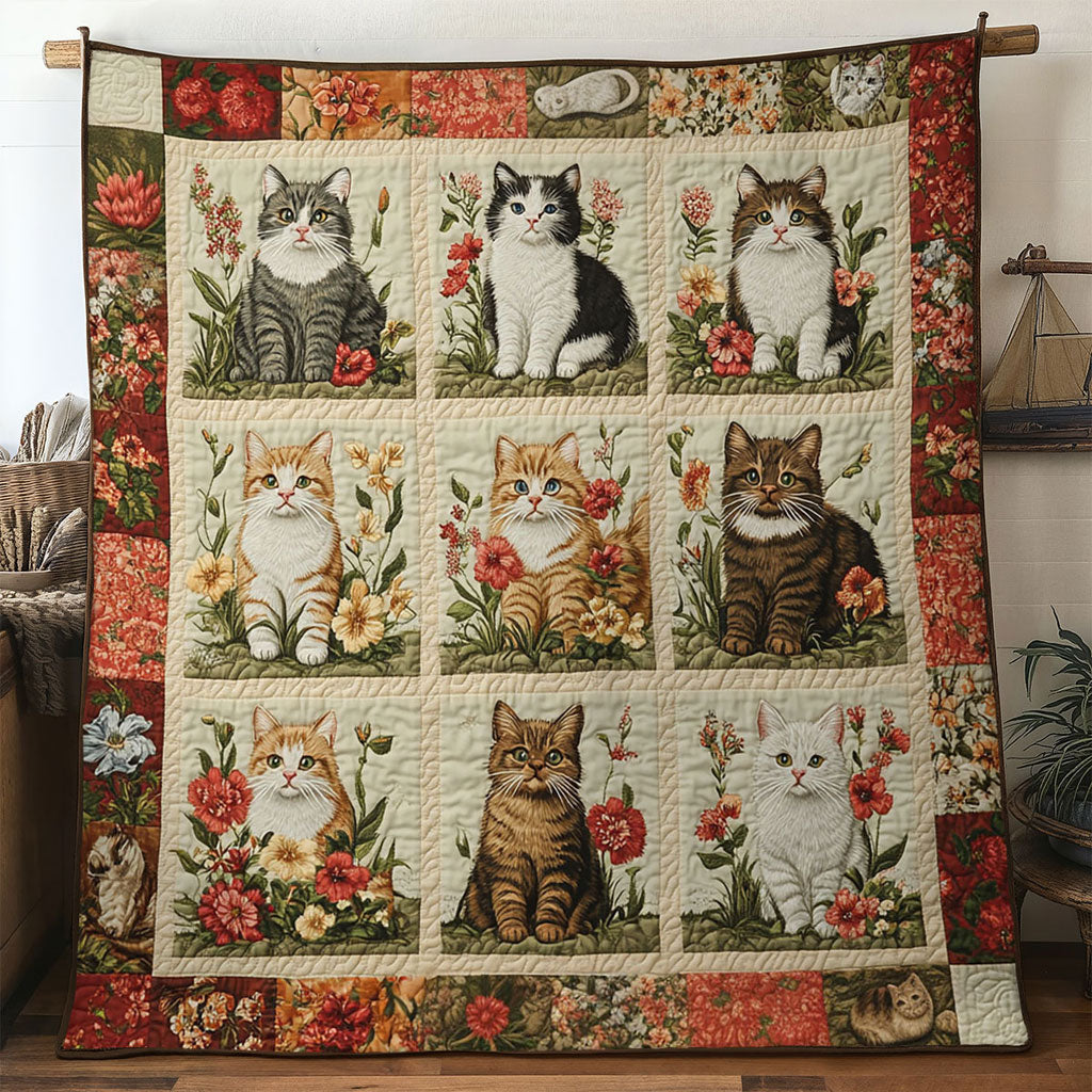Petal Grace Cat WN0611082CL Quilt