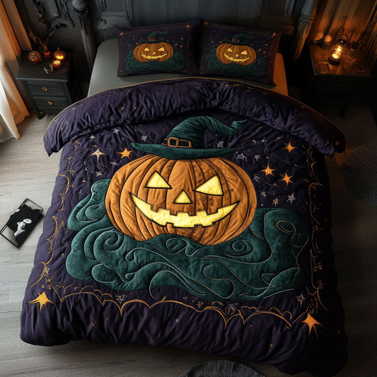 Jack-o'-Lantern Hat DH1809027CL Duvet Cover Set
