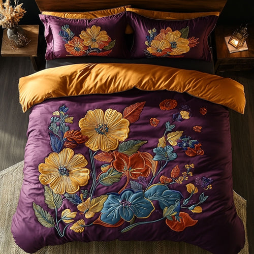Vibrant Blossoms WP0705063CL Duvet Cover Set