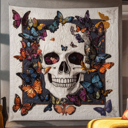 Shadow Skull Butterfly WN2309088CL Quilt