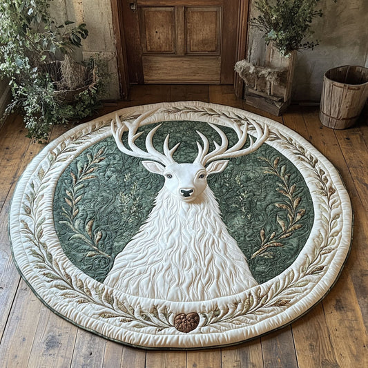 Forest Crown CP1607053CL Quilted Round Mat