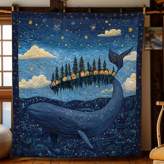 Moonlight Whale Ride WN2403068CL Quilt