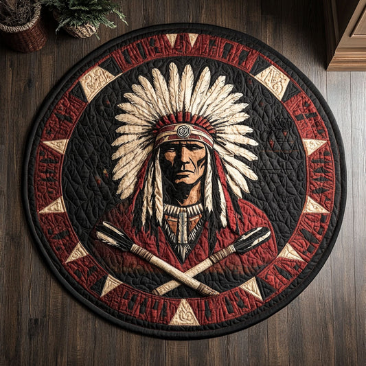 Totemic Harmony CM2905004CL Quilted Round Mat