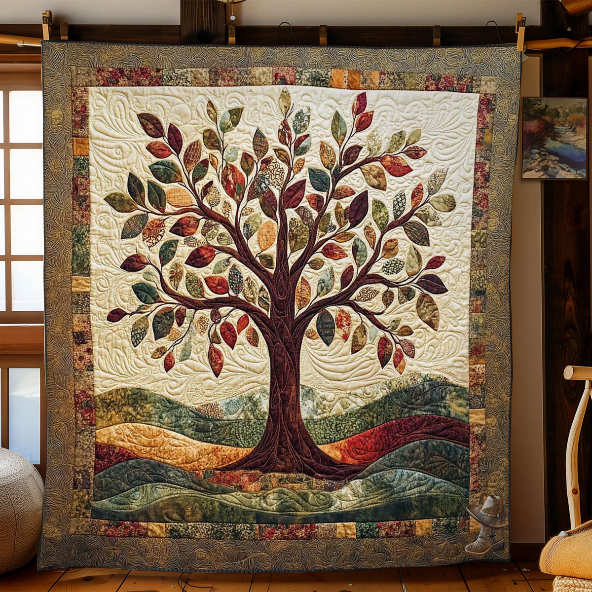 Life’s Golden Path WN1212017CL Quilt