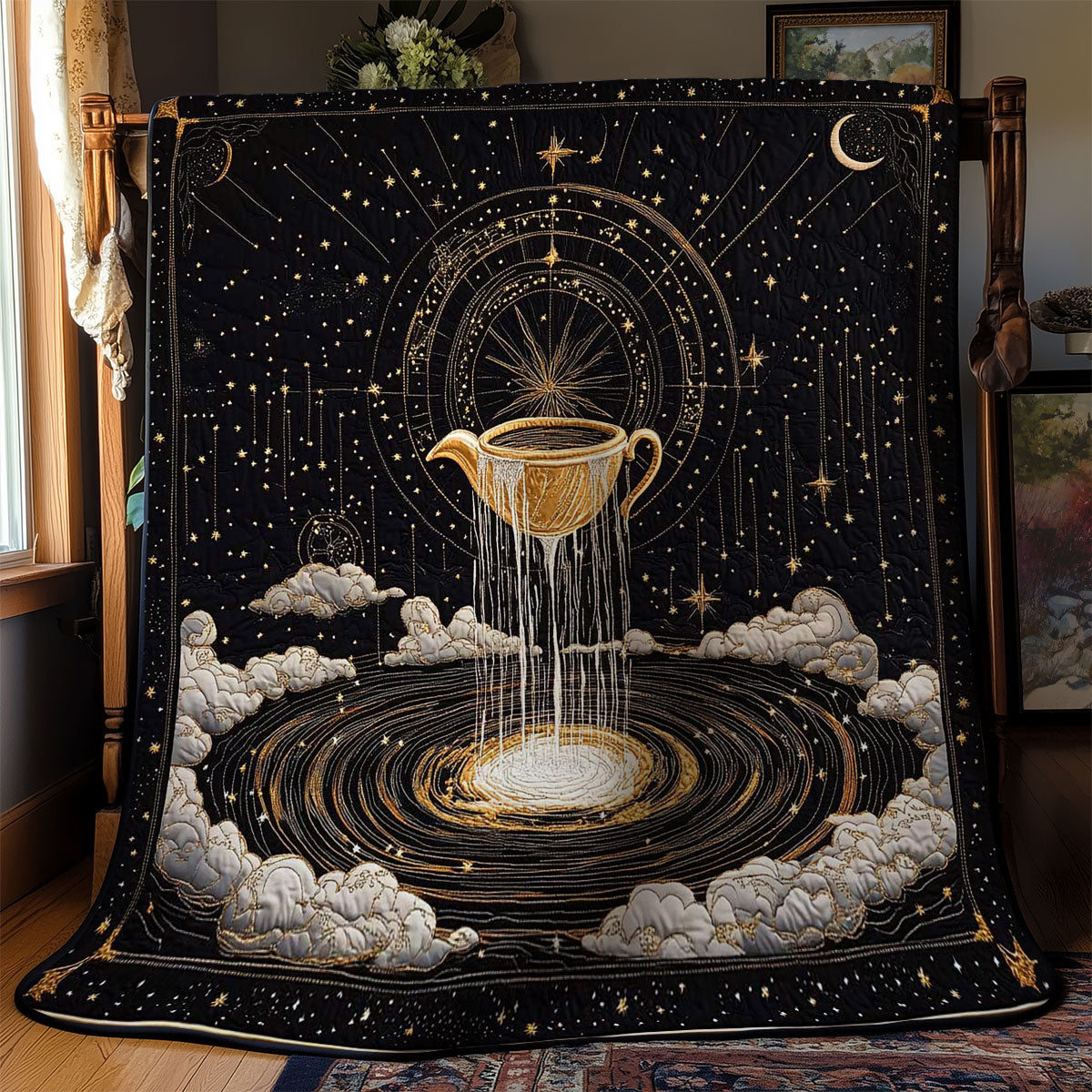 Aquarius Flow WN3012039CL Quilt