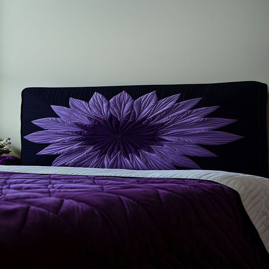 Celestial Flower WN1812004CL Quilted Headboard Slipcover