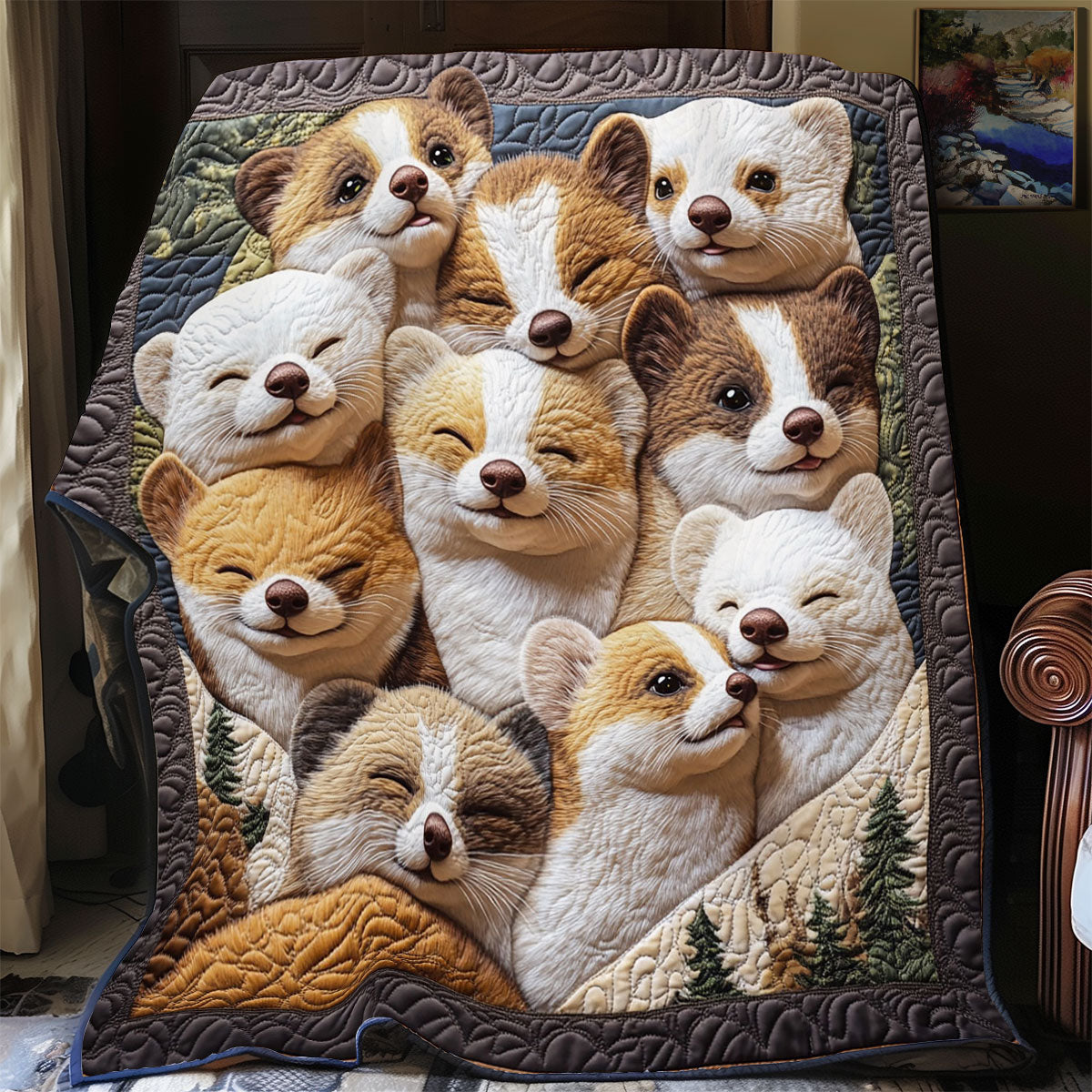 Joyful Burrow CP0807022CL Quilt