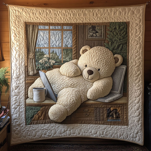 Teddy's Night CP1006019CL Quilt