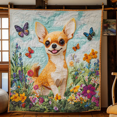 Chihuahua Joy WN2403018CL Quilt