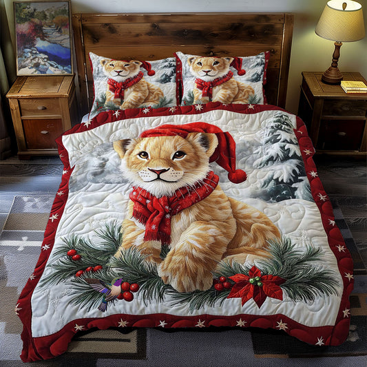 Santa Baby Lion WY0612068CL Duvet Cover Set