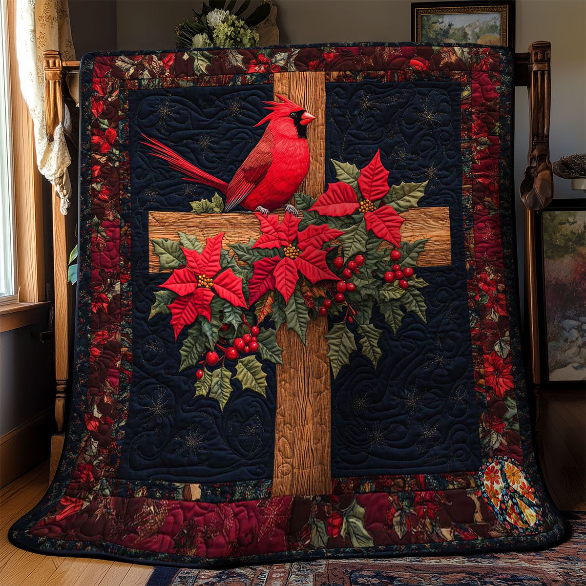 Cardinal Cheer WN2211058CL Quilt