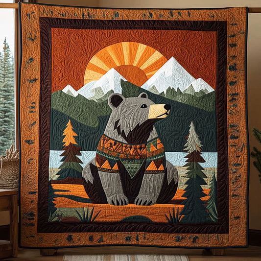 Tribal Bear WY1308020CL Quilt