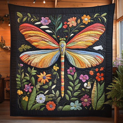 Flower And Insect CP2205035CL Quilt