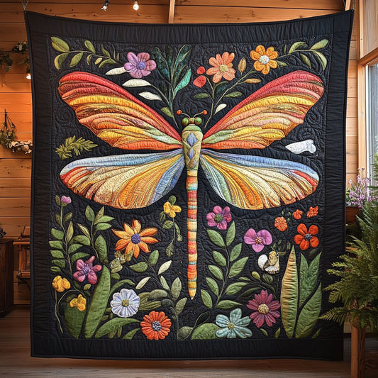 Flower And Insect CP2205035CL Quilt