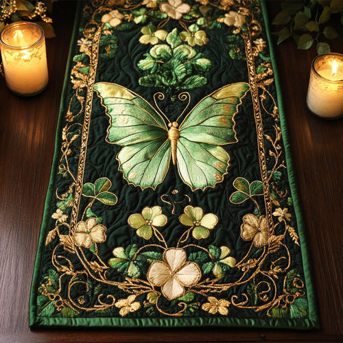 Twilight Flutter CM1905031CL Quilted Table Runner