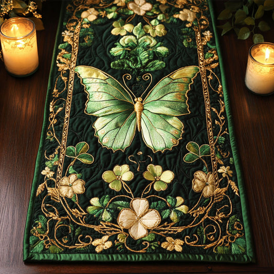 Twilight Flutter CM1905031CL Quilted Table Runner