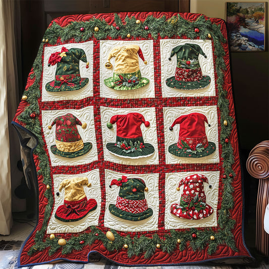 Jingle Hat Patchwork WY1207033CL Quilt