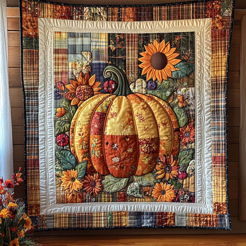 Patchwork Pumpkin CW1207030CL Quilt