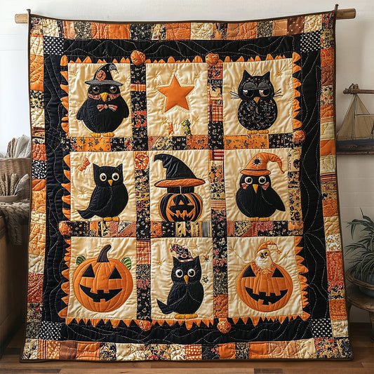 Pumpkin Sitter WN0108032CL Quilt